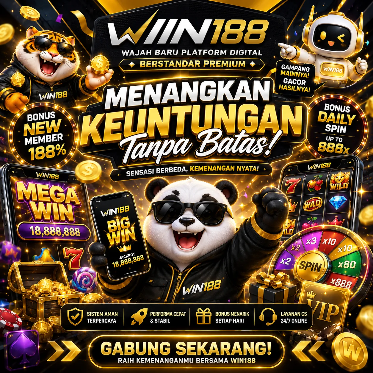 WIN188 Banner